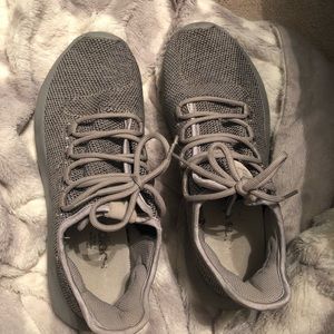 Grey Adidas Tubulars